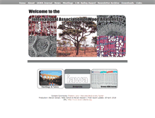 Tablet Screenshot of iawa-website.org